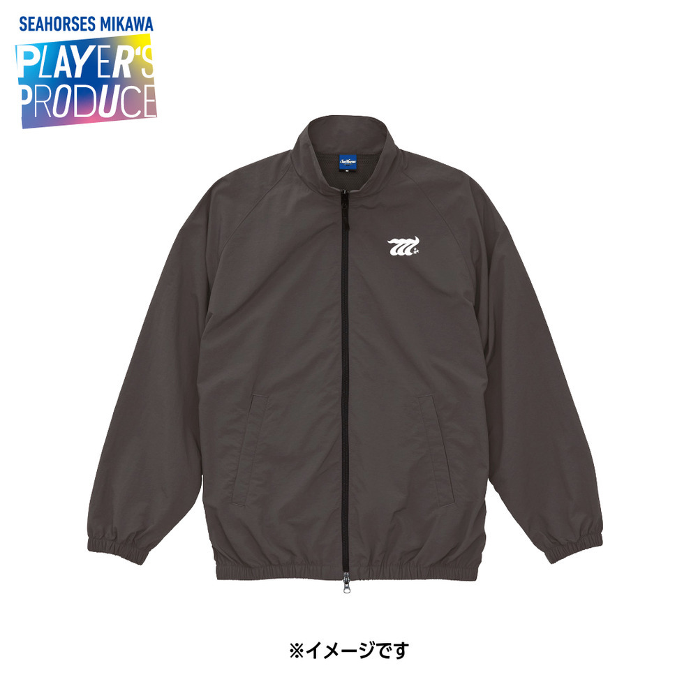 2025-26 777ロゴ ナイロンジャケット（7長野選手プロデュース） 詳細画像 ダークチョコレート 1