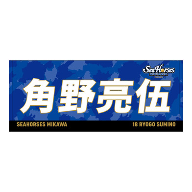 2025-26 ネームフェイスタオル