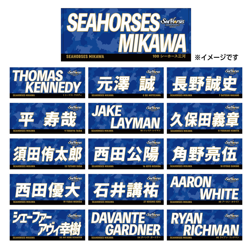 2025-26 ネームフェイスタオル 詳細画像 #1 トーマス・ケネディ 1
