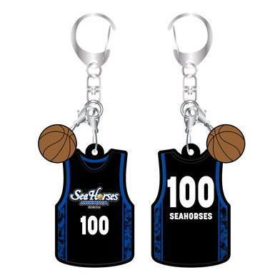 2025-26 ユニフォーム型ラバーキーホルダー HOME