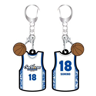 2025-26 ユニフォーム型ラバーキーホルダー AWAY