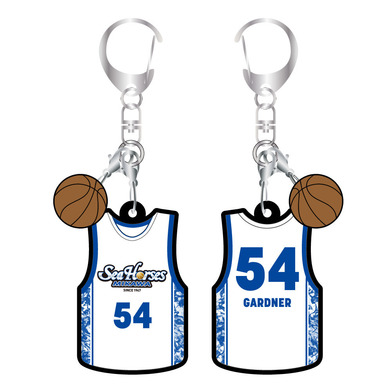 2025-26 ユニフォーム型ラバーキーホルダー AWAY