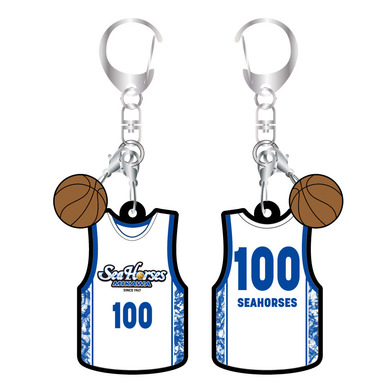 2025-26 ユニフォーム型ラバーキーホルダー AWAY