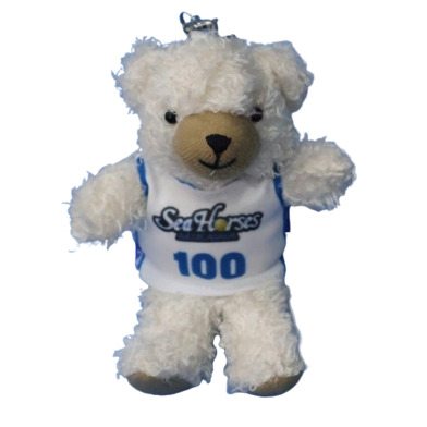 2025-26 ユニベアキーホルダー ベージュ×AWAY