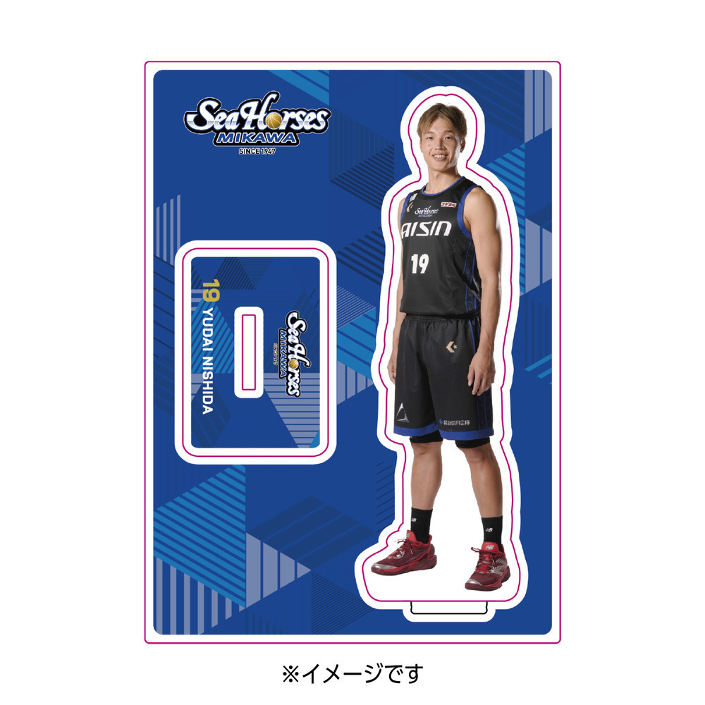 2025-26 アクリルスタンド レギュラーver. 詳細画像 #19 西田 優大 1