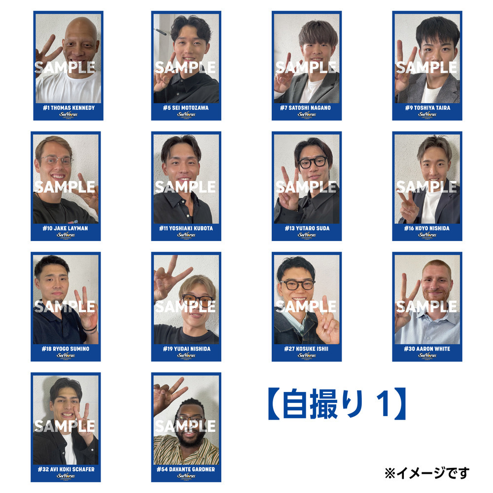 【シークレット】2025-26 プレイヤーズチェキ風トレカ vol.2(オフショット)全42種 詳細画像 1カラー(選択不可) 3