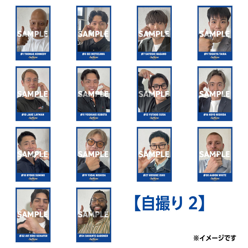 【シークレット】2025-26 プレイヤーズチェキ風トレカ vol.2(オフショット)全42種 詳細画像 1カラー(選択不可) 4