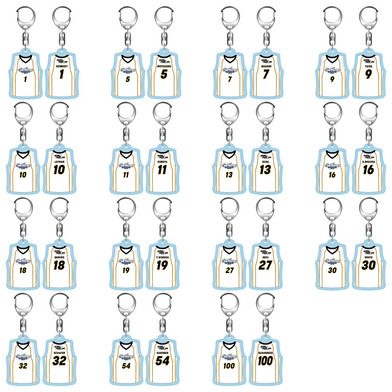 【シークレット】2025-26 復刻ユニ型キーホルダー全15種