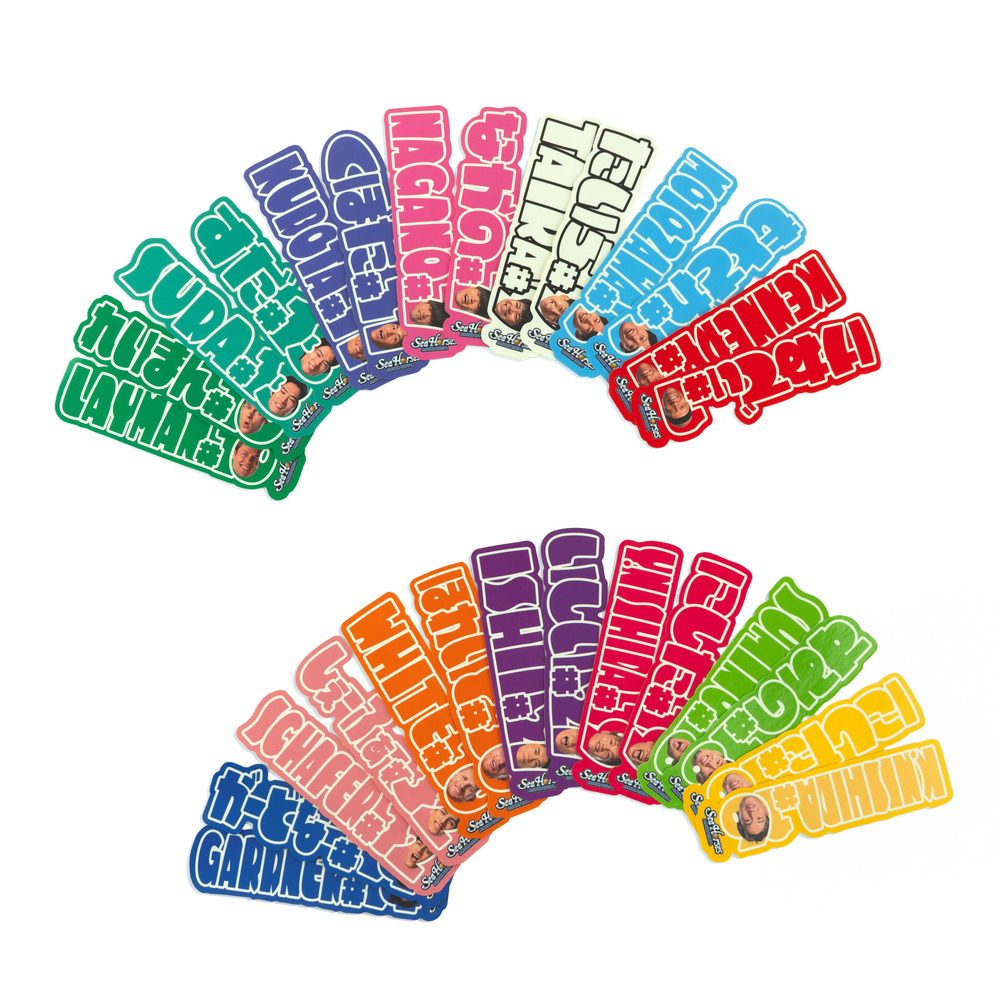 【シークレット】2025-26 ネームロゴ 選手カラーステッカー全28種 詳細画像 1カラー(選択不可) 2