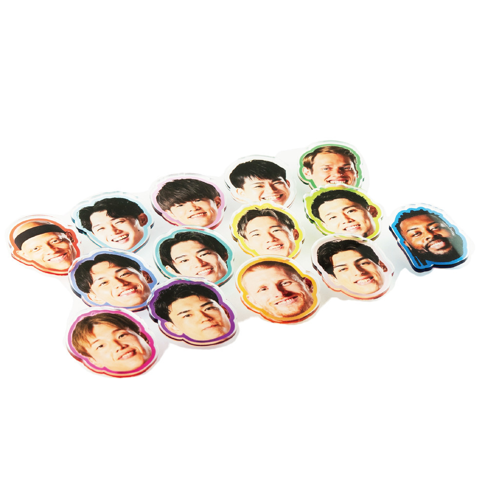 【シークレット】2025-26 プレイヤーズ ランダムフェイスクリップ 全14種 詳細画像 1カラー(選択不可) 3