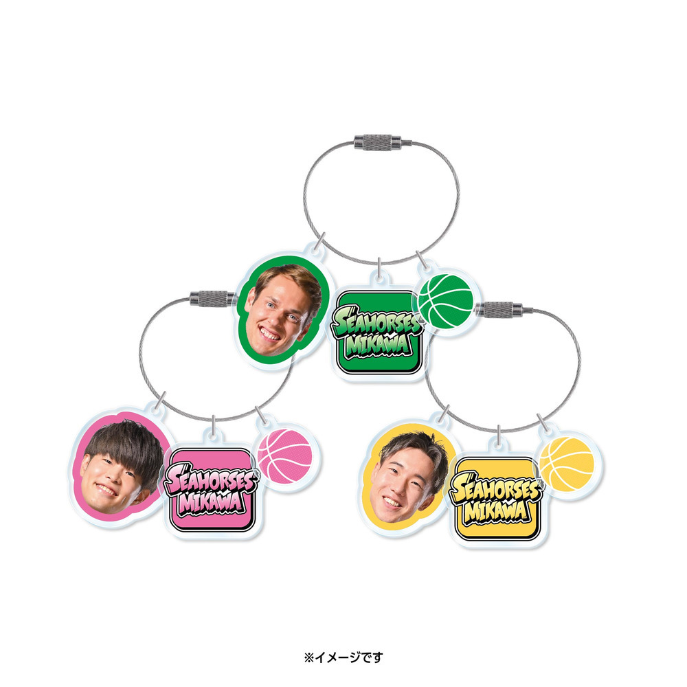 【シークレット】2025-26 選手カラー3連キーホルダー全28種 詳細画像 1カラー(選択不可) 1