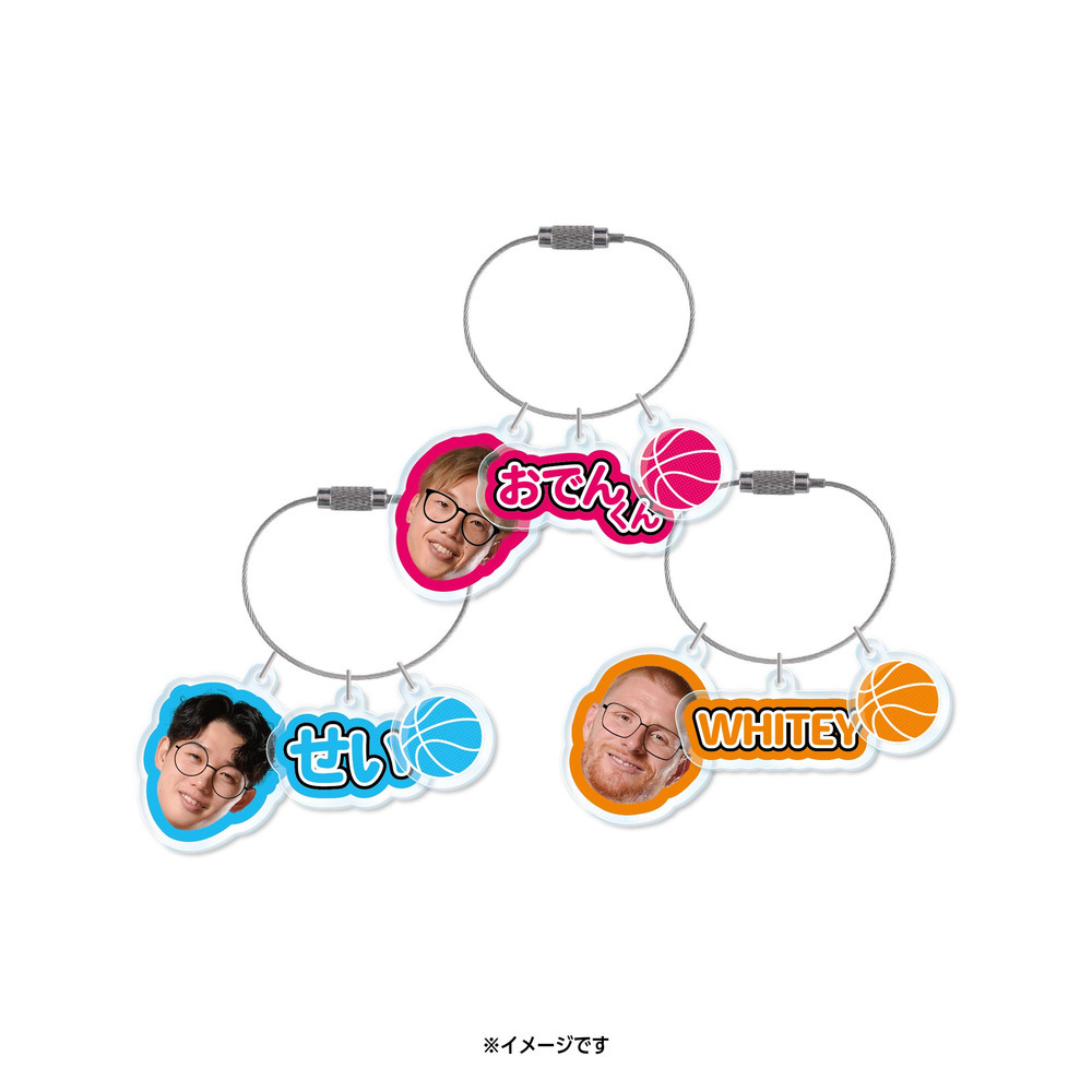 【シークレット】2025-26 選手カラー3連キーホルダー全28種 詳細画像 1カラー(選択不可) 2