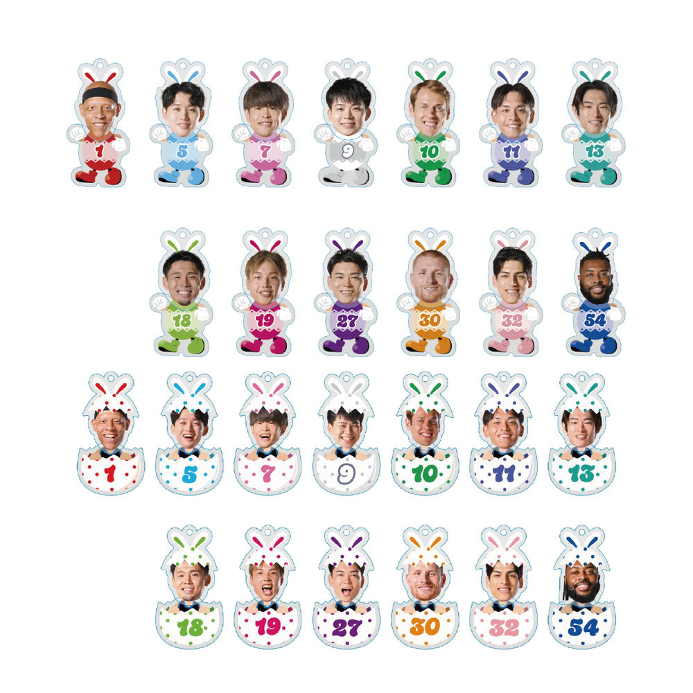 【シークレット】イースターゆらゆらキーホルダー 全26種 詳細画像 1カラー(選択不可) 2