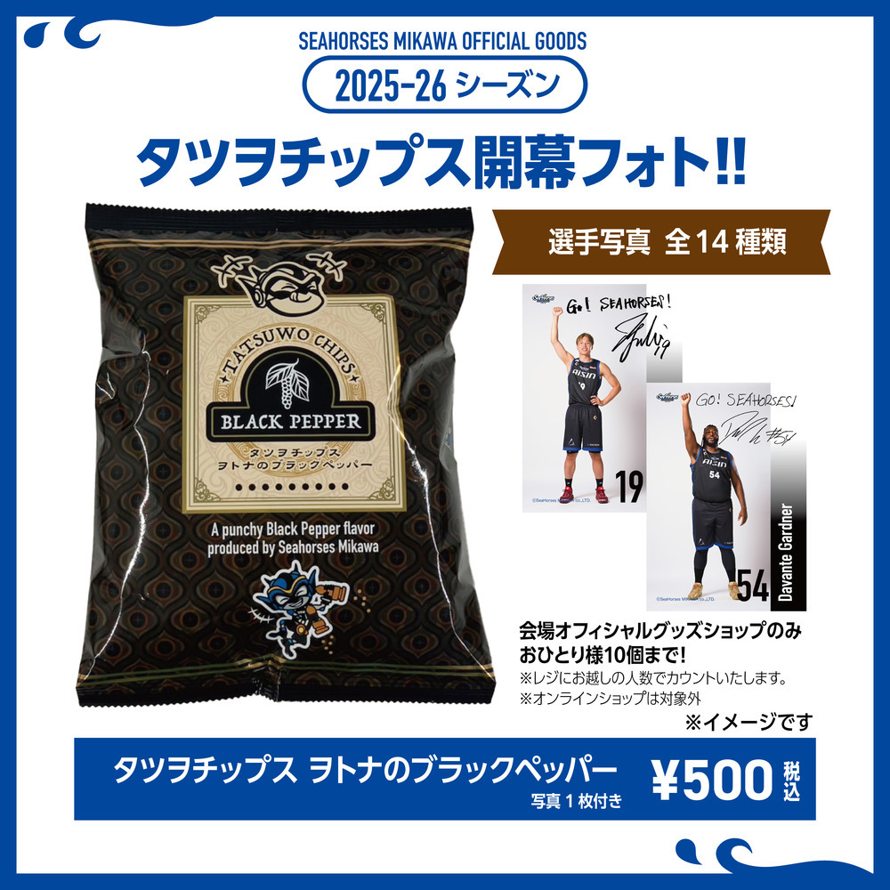 タツヲチップス ヲトナのブラックペッパー味（GO!SHM!） 詳細画像 1カラー(選択不可) 1