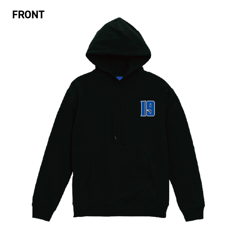 【EC受注限定】【2/25(水)～3/3(火)23:59 期間限定受注】【4月下旬以降出荷予定】2025-26 CAPTAINS プルオーバーパーカー_#19西田ver 詳細画像 ブラック 2
