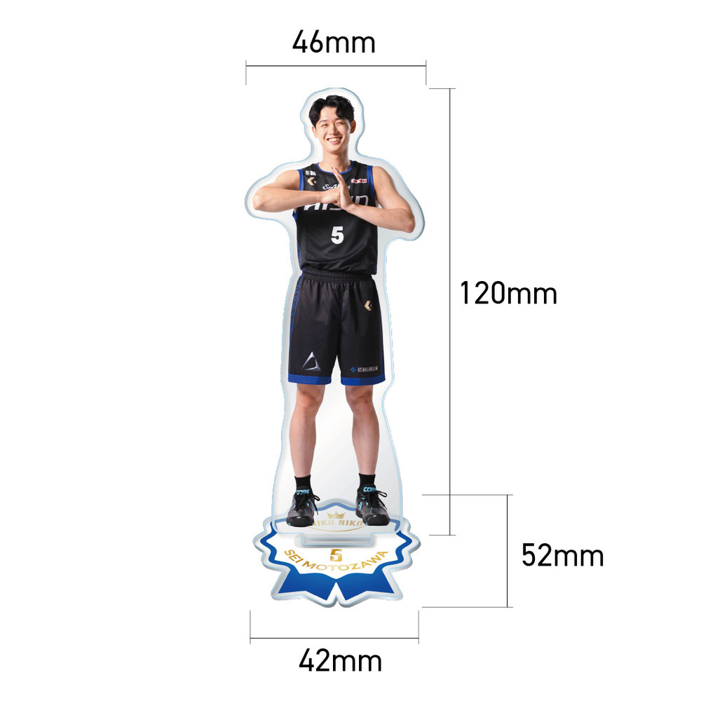 【EC受注限定】【2/20(金)～3/3(火)23:59 期間限定受注】【4月中旬以降出荷予定】2025-26 ニコニコせい アクリルスタンド 詳細画像 1カラー(選択不可) 3