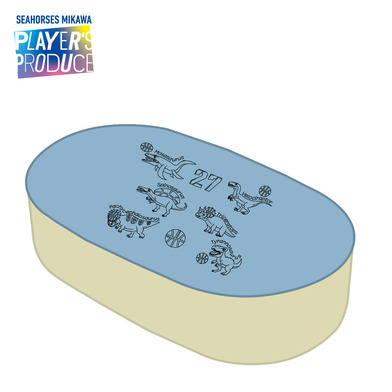 2025-26 恐竜イラスト ランチBOX（27石井選手プロデュース）