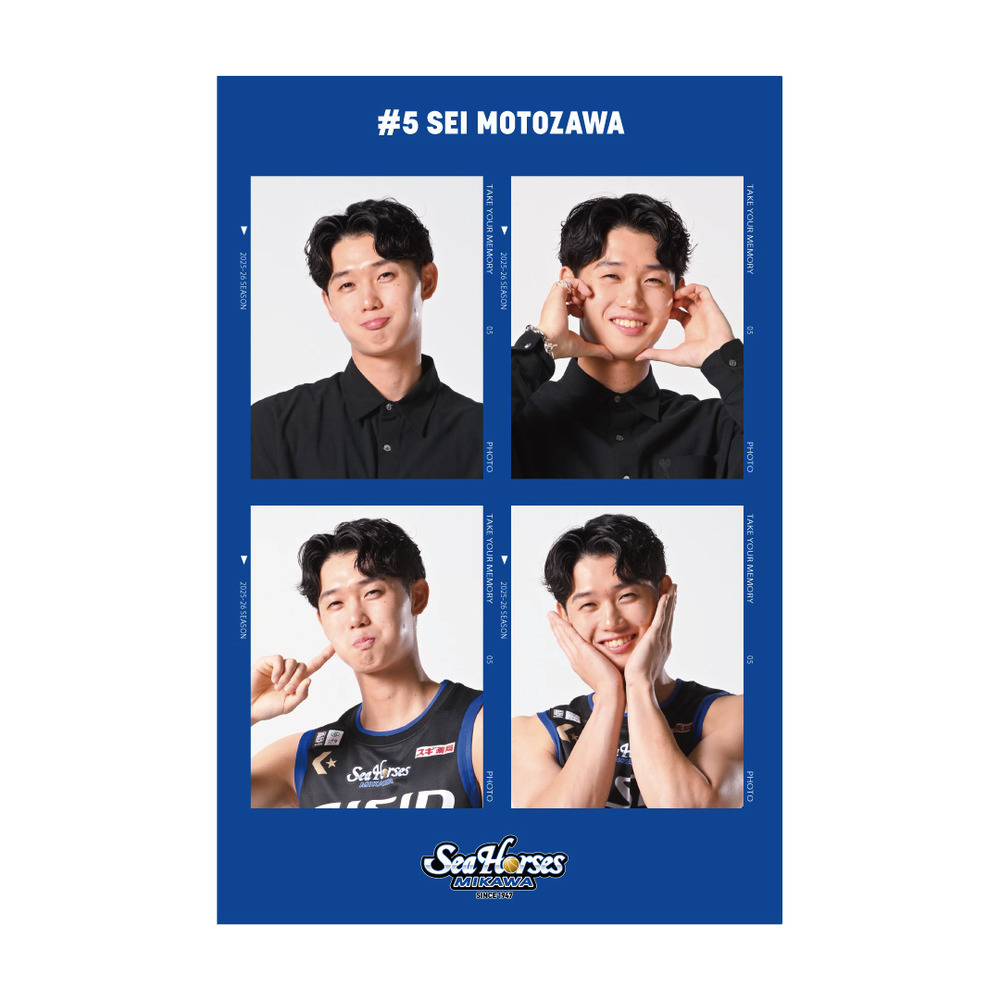 2025-26 プリクラ風シール  詳細画像 #5 元澤 誠 1