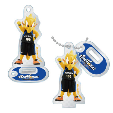 シーホースくんアクリルスタンドキーホルダー