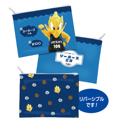 シーホースくんレトロポーチ