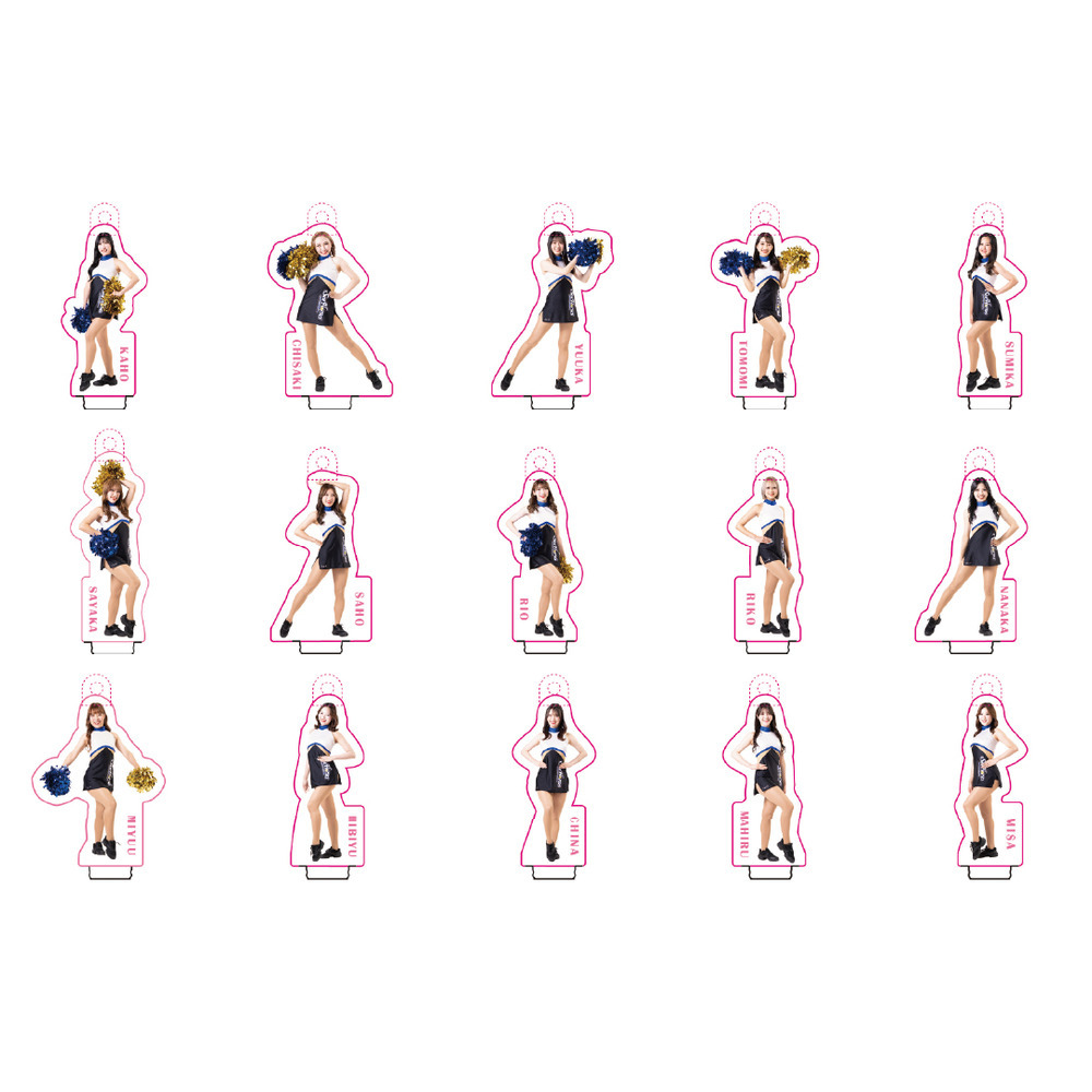 【シークレット】2025-26 Super Girls アクリルスタンドキーホルダー 詳細画像 1カラー(選択不可) 2