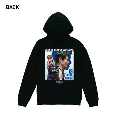 【EC受注限定】【3/16(月)～3/30(月)23:59 期間限定受注】【5月上旬以降出荷予定】2025-26 CAPTAINS プルオーバーパーカー_#13須田ver