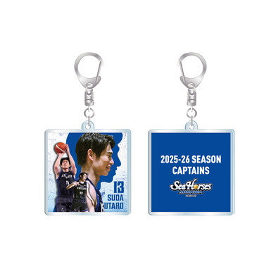 【EC受注限定】【3/16(月)～3/30(月)23:59 期間限定受注】【5月上旬以降出荷予定】2025-26 CAPTAINS アクリルキーホルダー_#13須田ver