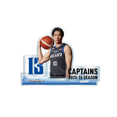 【EC受注限定】【3/16(月)～3/30(月)23:59 期間限定受注】【5月上旬以降出荷予定】2025-26 CAPTAINS アクリルスタンド_#13須田ver