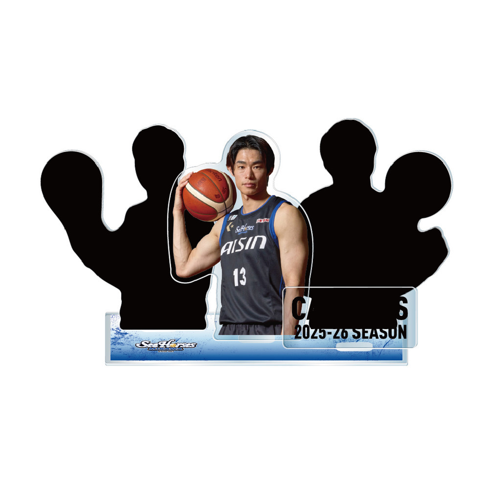 【EC受注限定】【3/16(月)～3/30(月)23:59 期間限定受注】【5月上旬以降出荷予定】2025-26 CAPTAINS アクリルスタンド_#13須田ver 詳細画像 1カラー(選択不可) 3