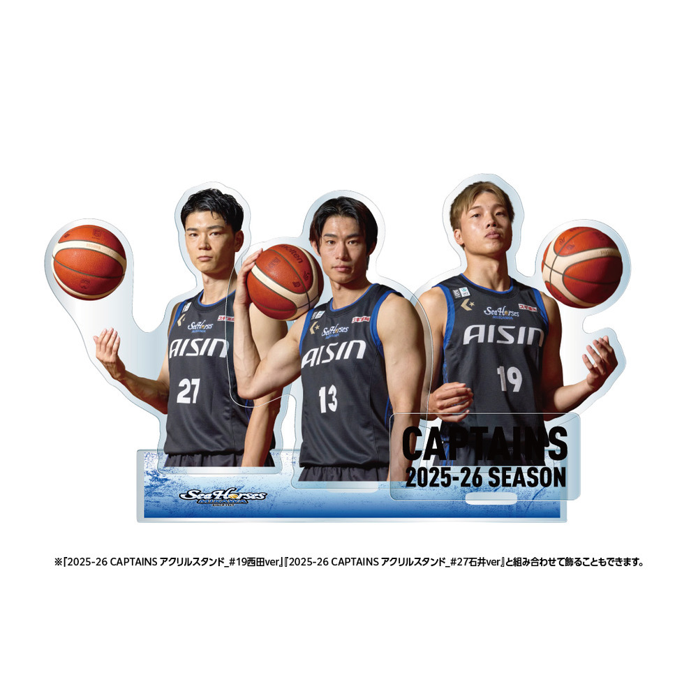 【EC受注限定】【3/16(月)～3/30(月)23:59 期間限定受注】【5月上旬以降出荷予定】2025-26 CAPTAINS アクリルスタンド_#13須田ver 詳細画像 1カラー(選択不可) 4