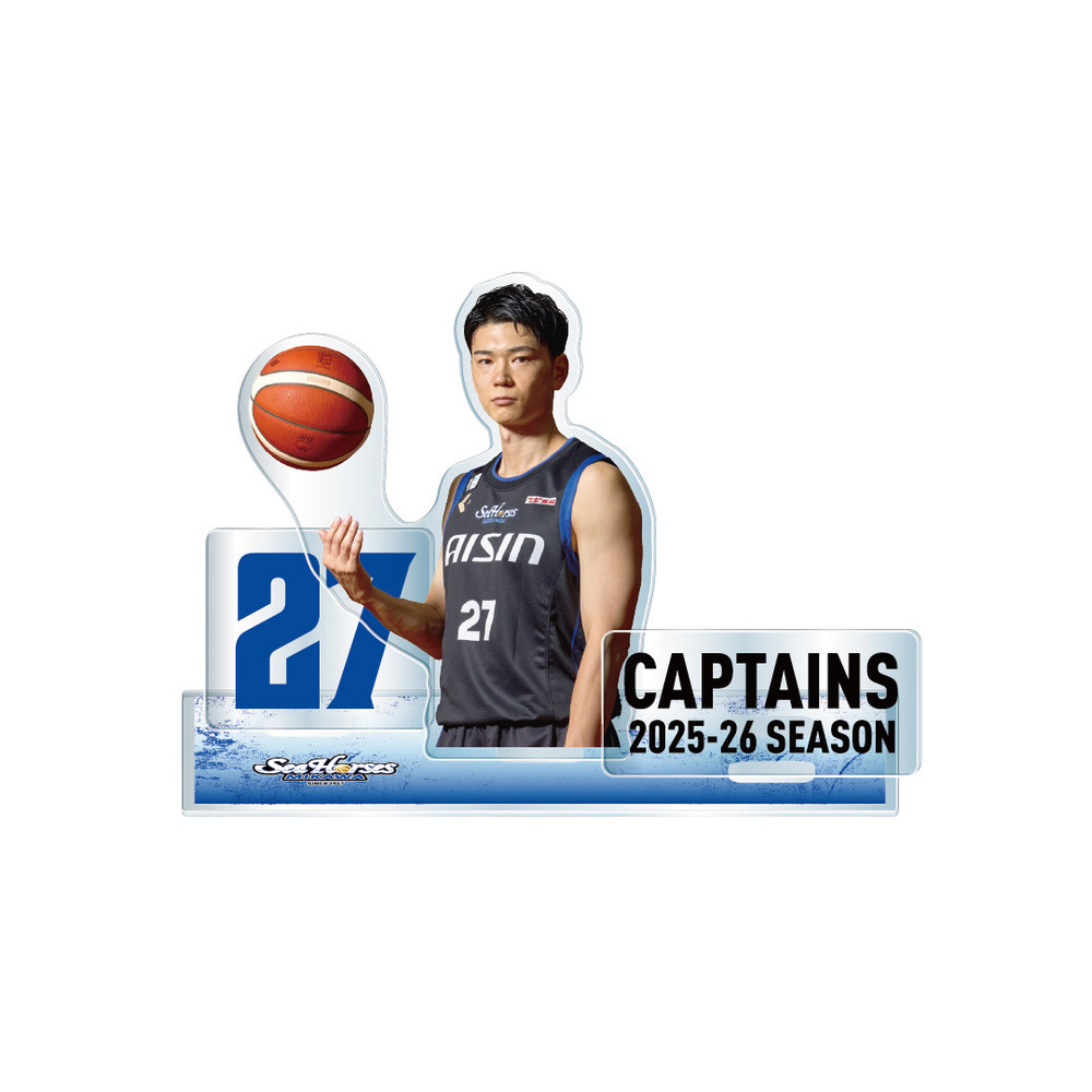 【EC受注限定】【3/16(月)～3/30(月)23:59 期間限定受注】【5月上旬以降出荷予定】2025-26 CAPTAINS アクリルスタンド_#27石井ver 詳細画像 1カラー(選択不可) 1