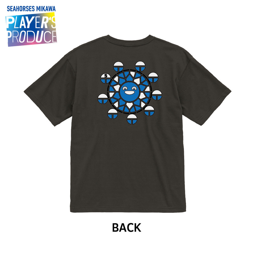 【EC受注限定】【4/6(月)～4/12(日)23:59 期間限定受注】【5月中旬以降出荷予定】2025-26 観覧車5ロゴコットンTシャツ（5元澤選手プロデュース） 詳細画像 スミ 1