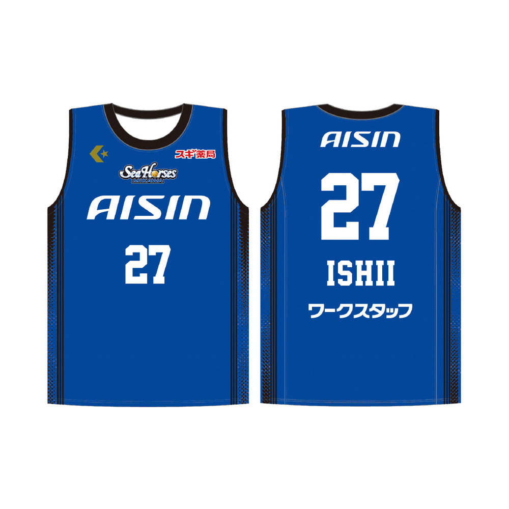 【受注生産】【7/1(水)～7/6(月)23:59 期間限定受注】【「AICHI CENTRAL CUP 2026」までにお届け！2026/9/上旬以降出荷予定】2026-27 ★レプリカユニフォーム_HOME 詳細画像 #27 石井 講祐 1