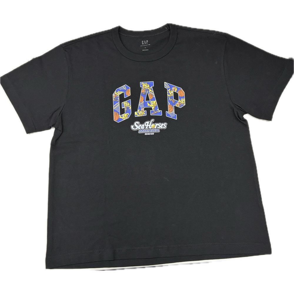 【26-27】GAPコラボTシャツ_BLK 詳細画像 ブラック 3