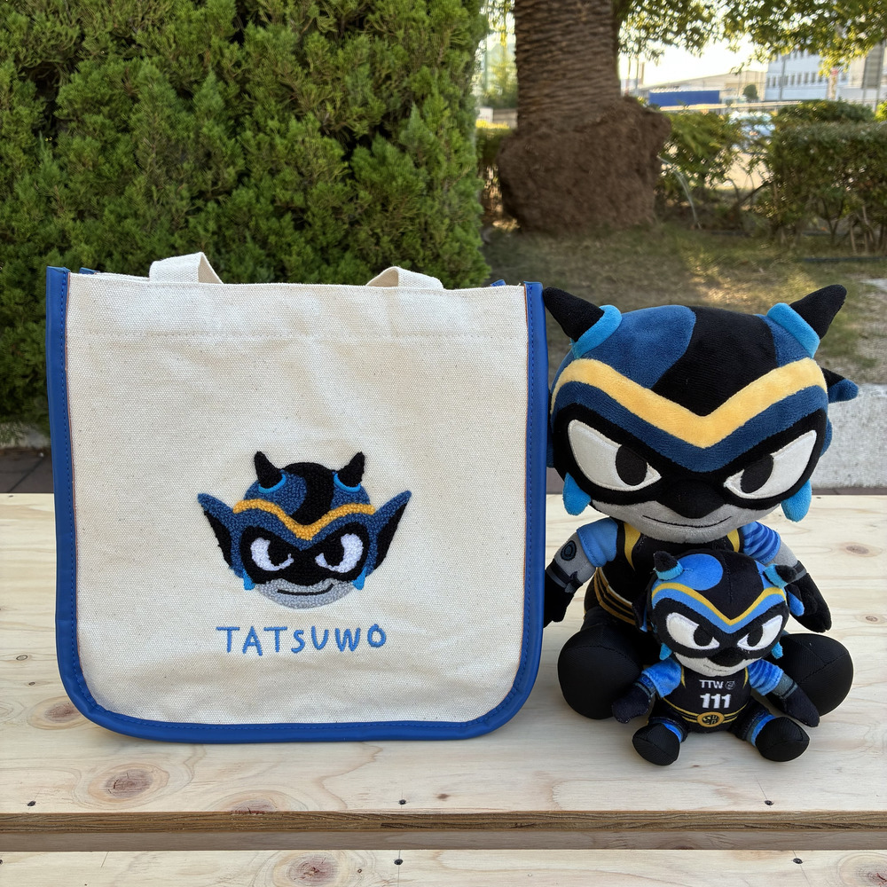 サガラ刺繍スクエアトートバッグ_タツヲ 詳細画像 1カラー(選択不可) 3