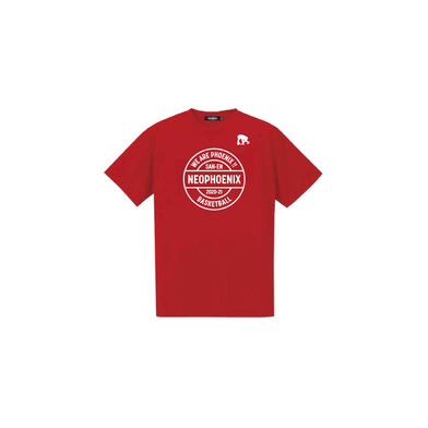 20-21 スタンプロゴTシャツ（レッド）三遠ネオフェニックス　エゴザル
