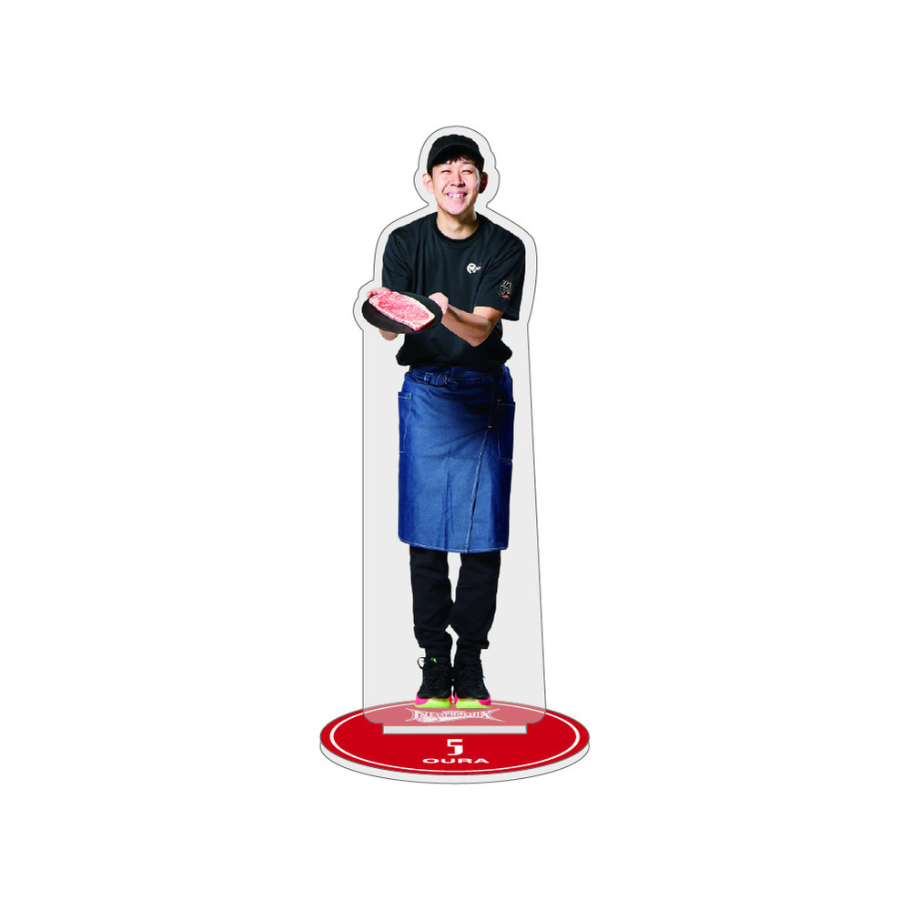 【シークレット】物語コーポレーションコラボ アクリルスタンド 2025-26 詳細画像 レッド 4