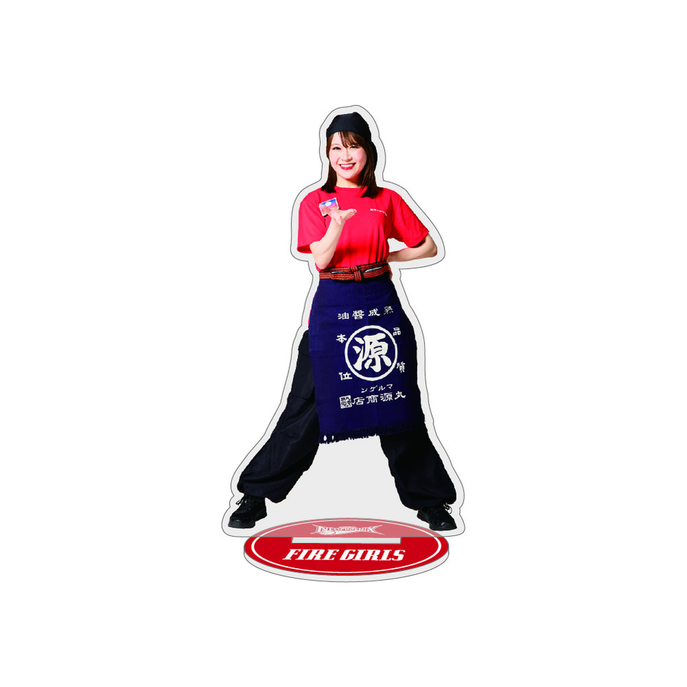 【シークレット】物語コーポレーションコラボ FIREGIRLS アクリルスタンド 2025-26 詳細画像 レッド 6