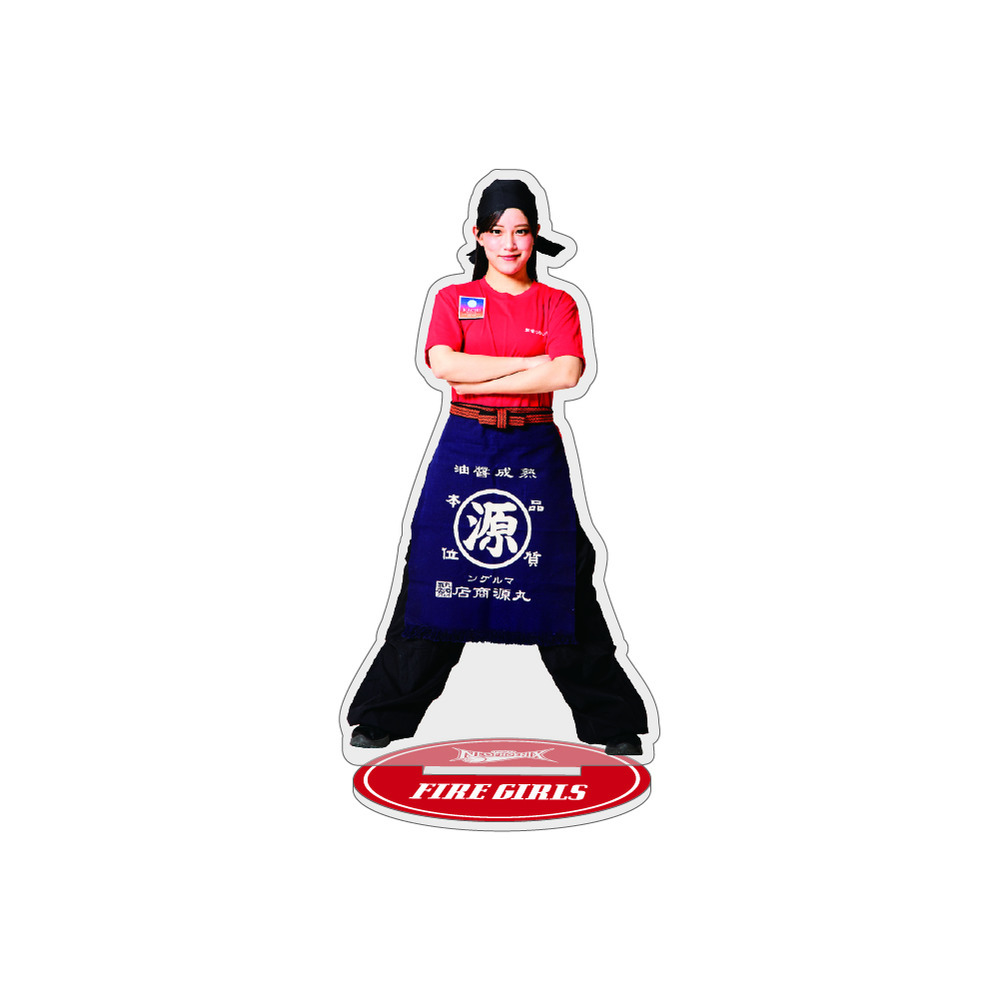 【シークレット】物語コーポレーションコラボ FIREGIRLS アクリルスタンド 2025-26 詳細画像 レッド 8