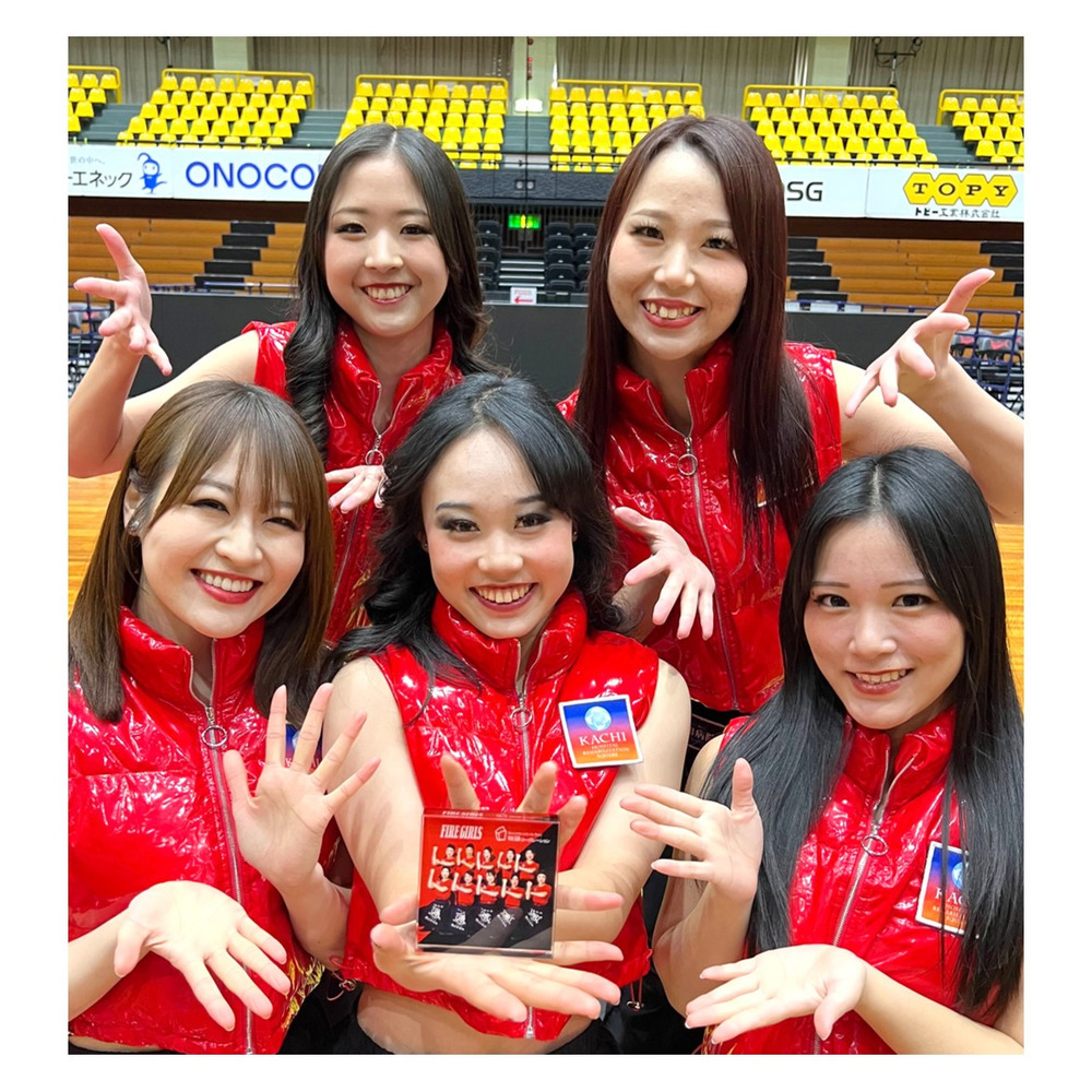 物語コーポレーションコラボ FIREGIRLS アクリルブロック 2025-26 詳細画像 レッド 3