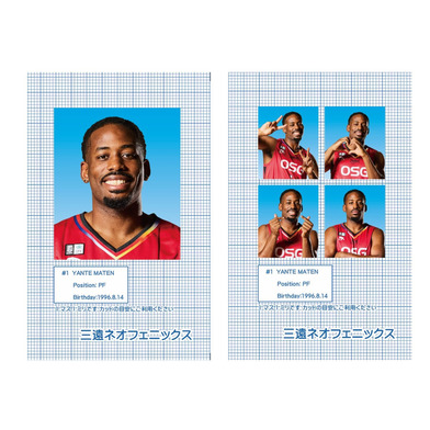 証明写真風ステッカー 2025-26