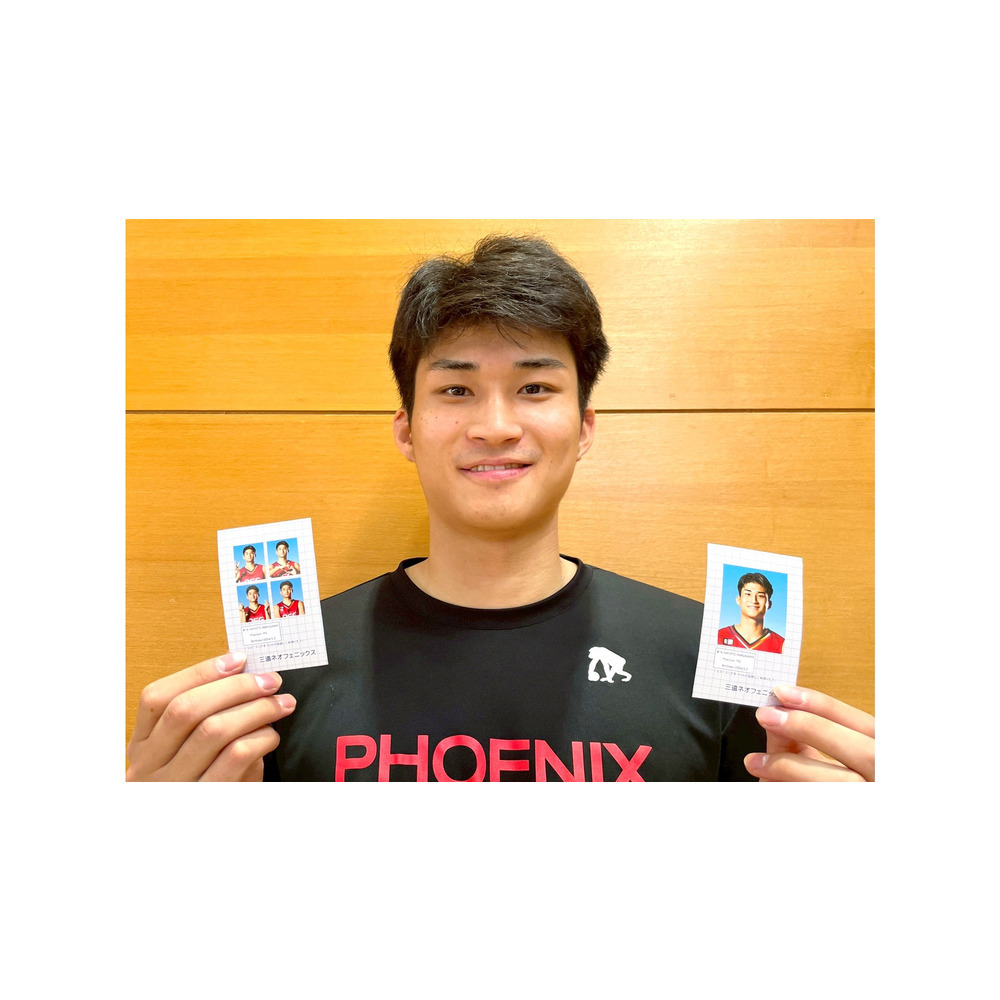 証明写真風ステッカー 2025-26 詳細画像 #14 湧川 颯斗 3