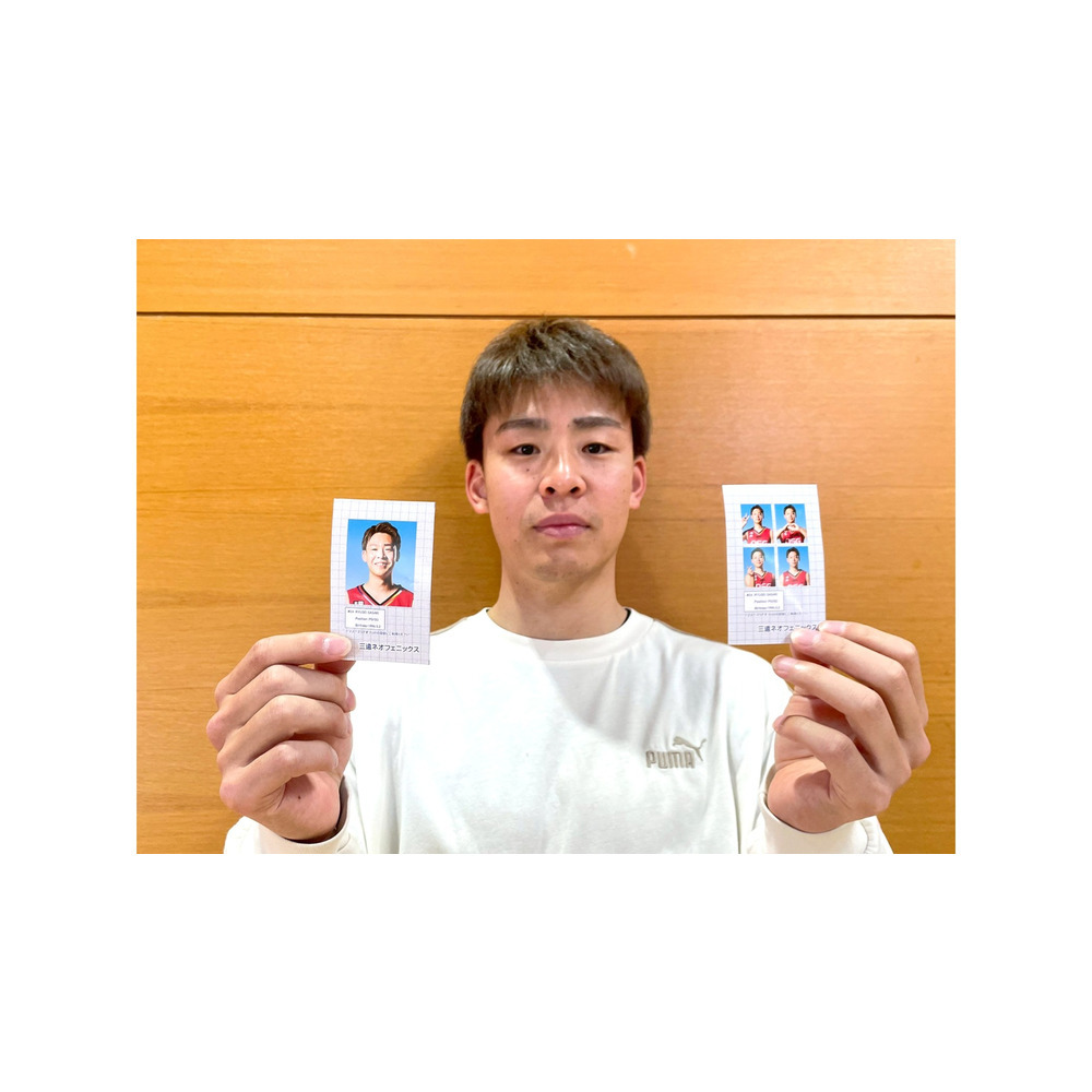 証明写真風ステッカー 2025-26 詳細画像 #24 佐々木 隆成 2