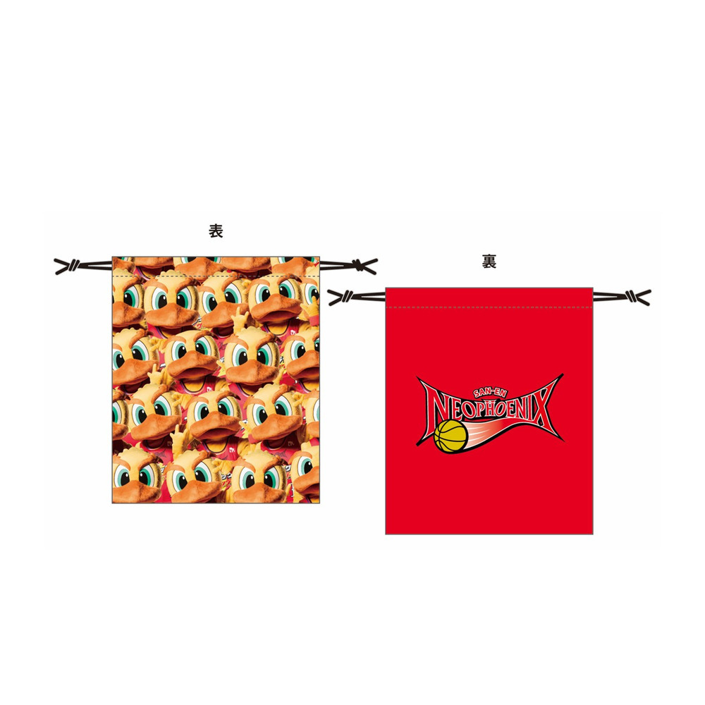 ダンカーまみれ巾着 詳細画像 イエロー 1