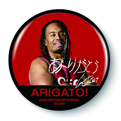 ARIGATO! 缶バッジ