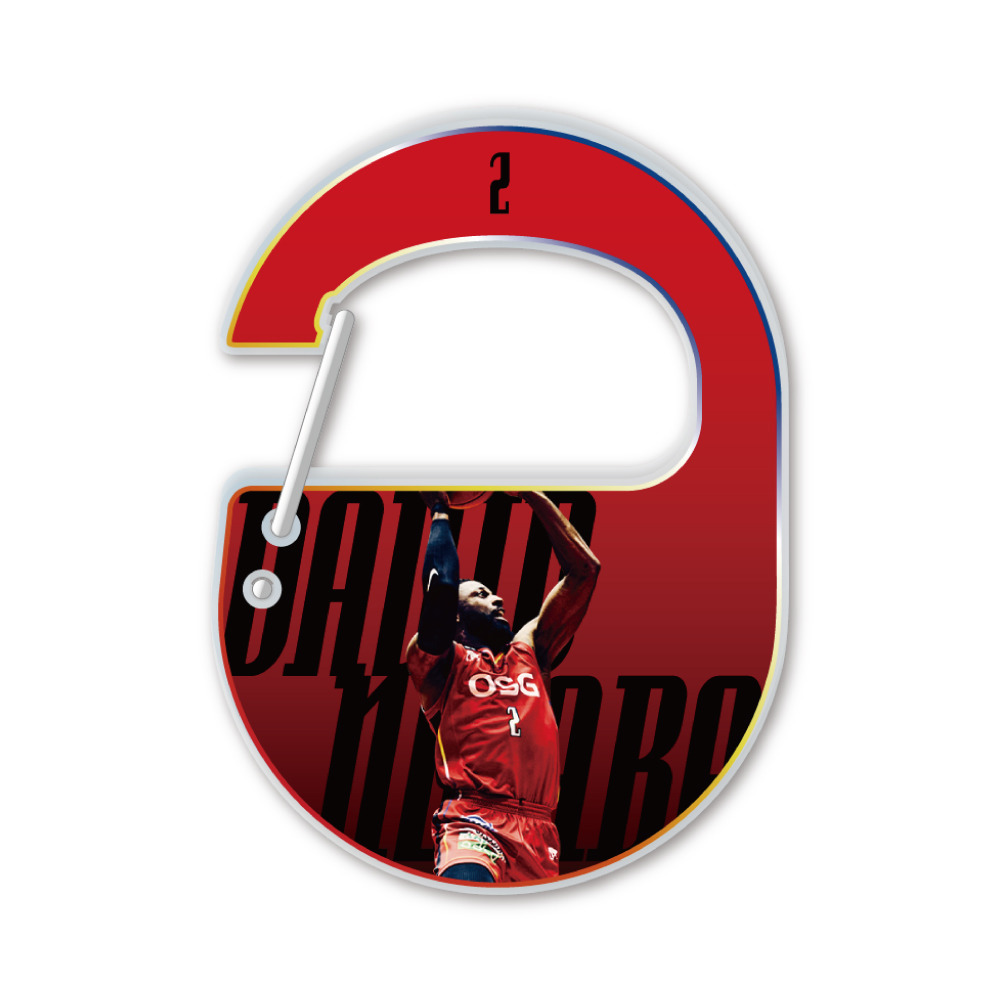 【シークレット】アクリルカラビナ 2025-26 詳細画像 レッド 2