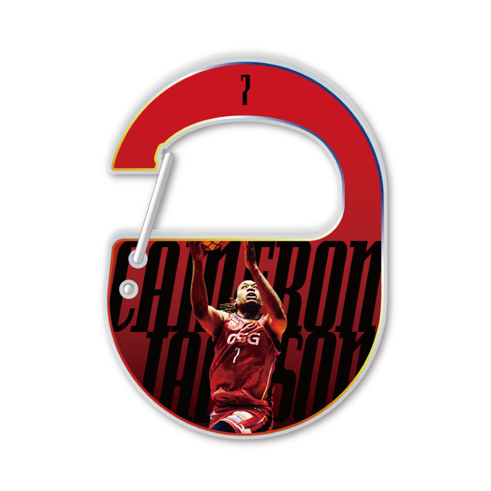 【シークレット】アクリルカラビナ 2025-26 詳細画像 レッド 3