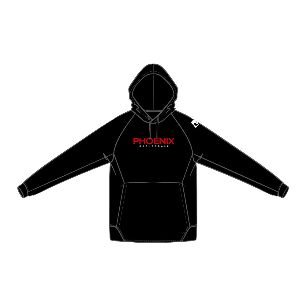 PHOENIX フーディー 2025-26 詳細画像 ブラック 1