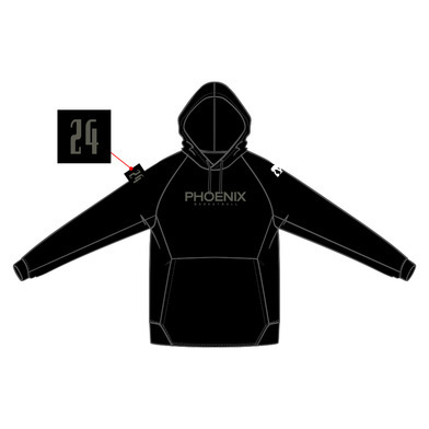 【予約販売】PHOENIX フーディー 2025-26（ナンバリング）