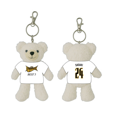 【受注販売】B.LEAGUE AWARD SHOW 2024-25 受賞記念ベアキーチェーン ※予定販売数に達し次第受付終了※